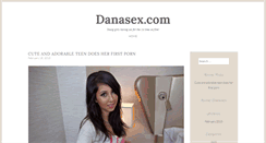 Desktop Screenshot of danasex.com